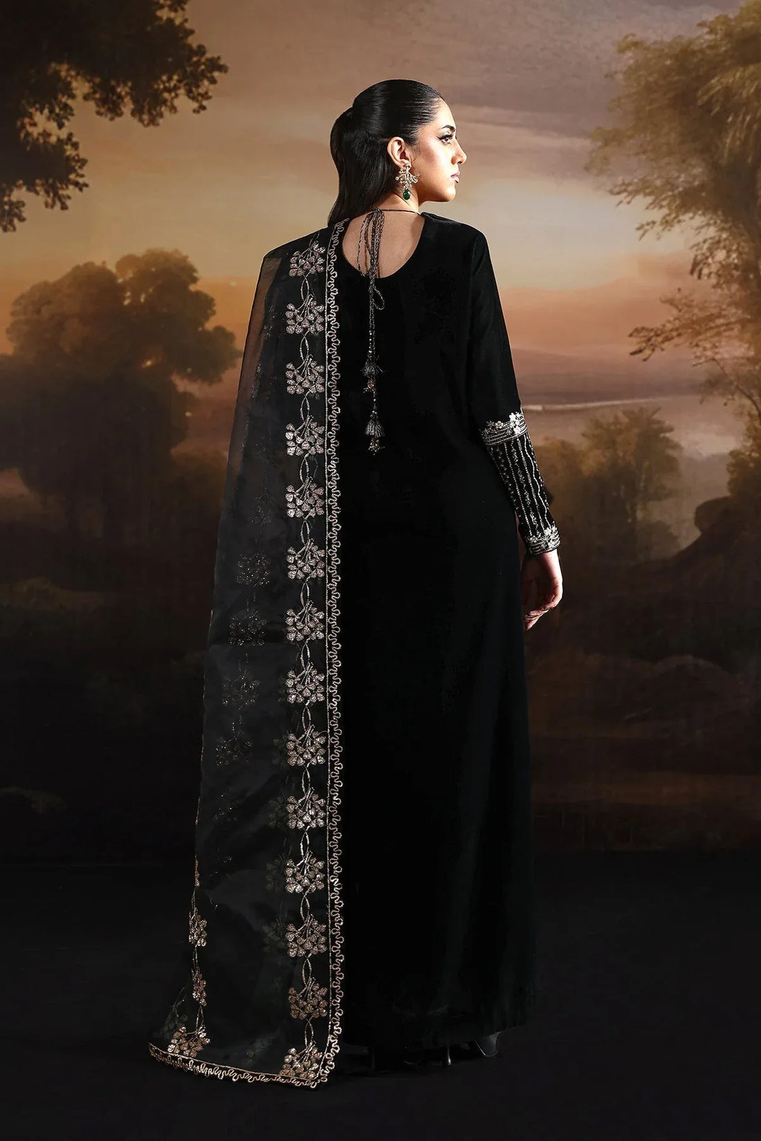 Alizeh | Lamour 25 | AF-VLT-2212-Celeste - Rang-e-Khaas