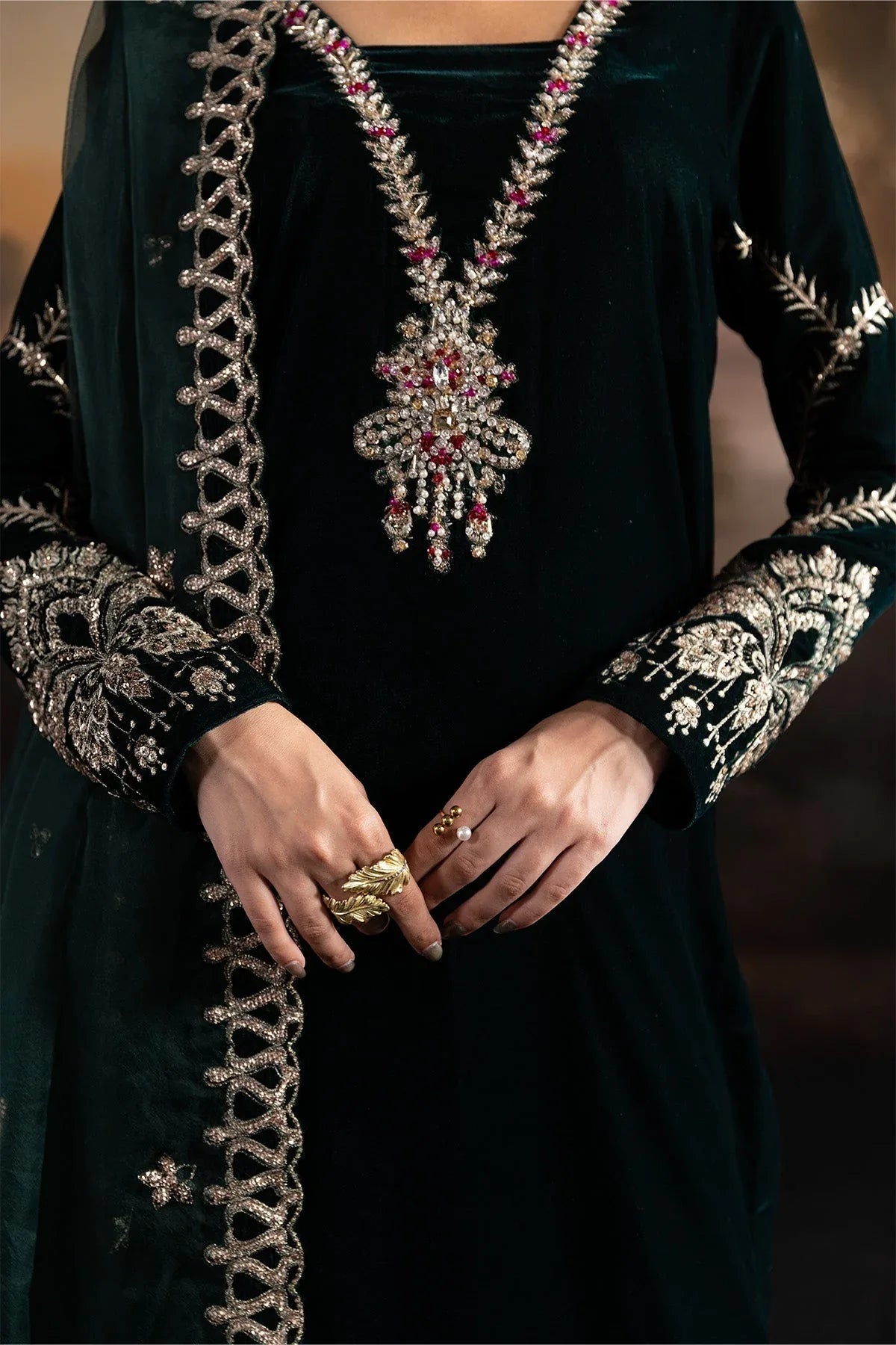 Alizeh | Lamour 25 | AF-VLT-2210-Vinni - Rang-e-Khaas