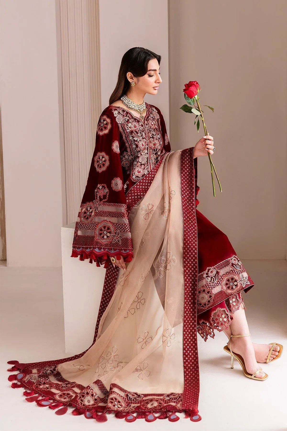 Alizeh | Makhmal Luxury Velvet Edit | Velzari - Rang-e-Khaas