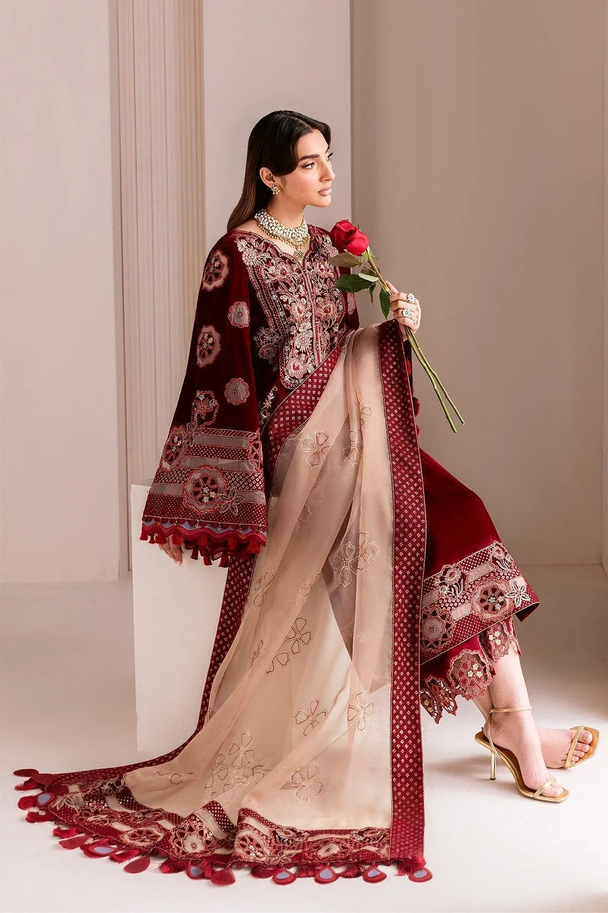 Alizeh | Makhmal Luxury Velvet Edit | Velzari - Rang-e-Khaas