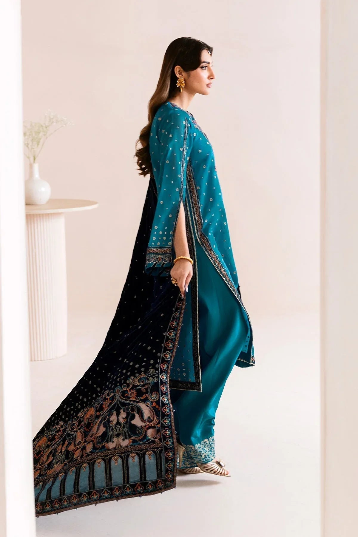 Alizeh | Makhmal Luxury Velvet Edit | Nelofer - Rang-e-Khaas