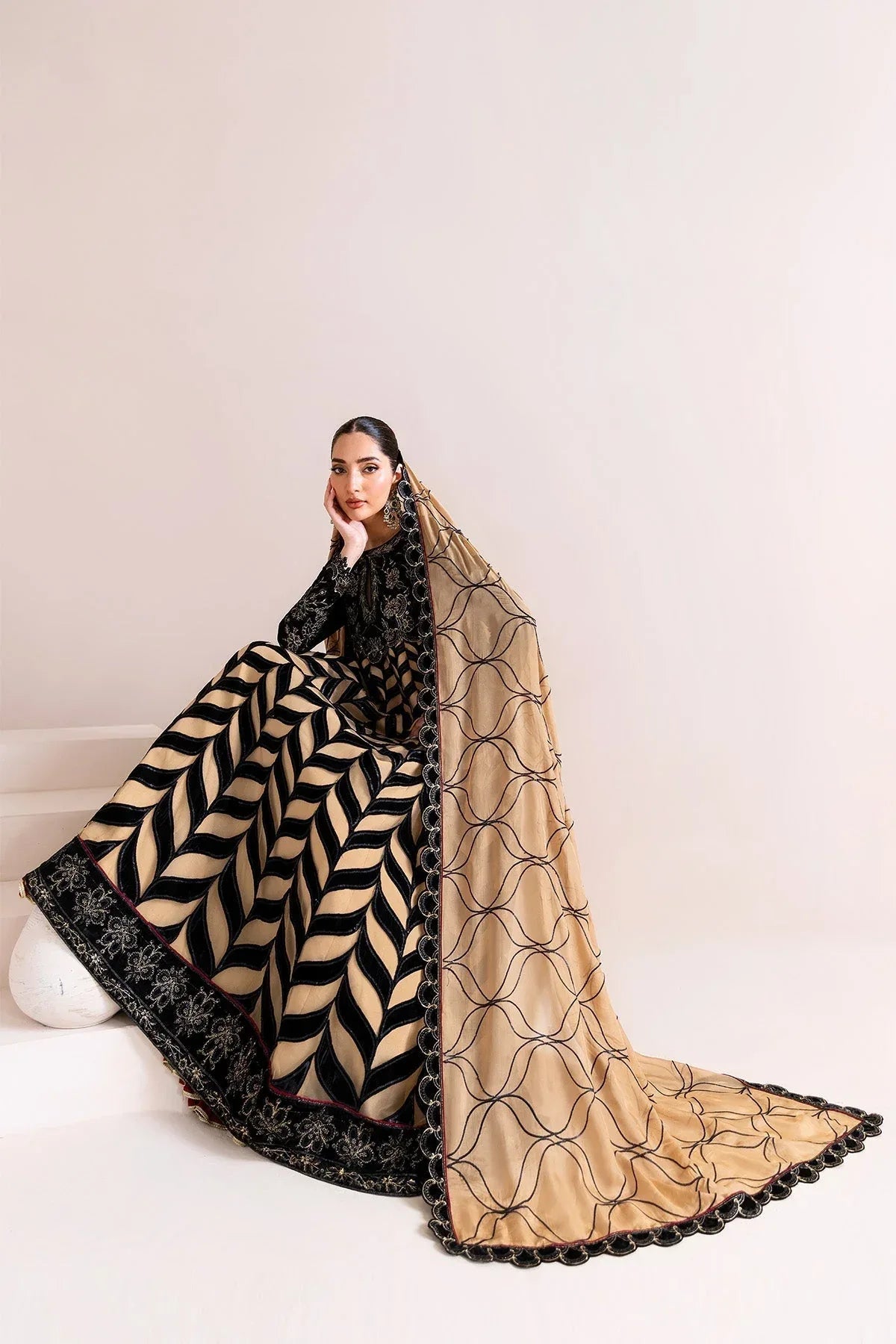 Alizeh | Makhmal Luxury Velvet Edit | Noor Jahan - Rang-e-Khaas
