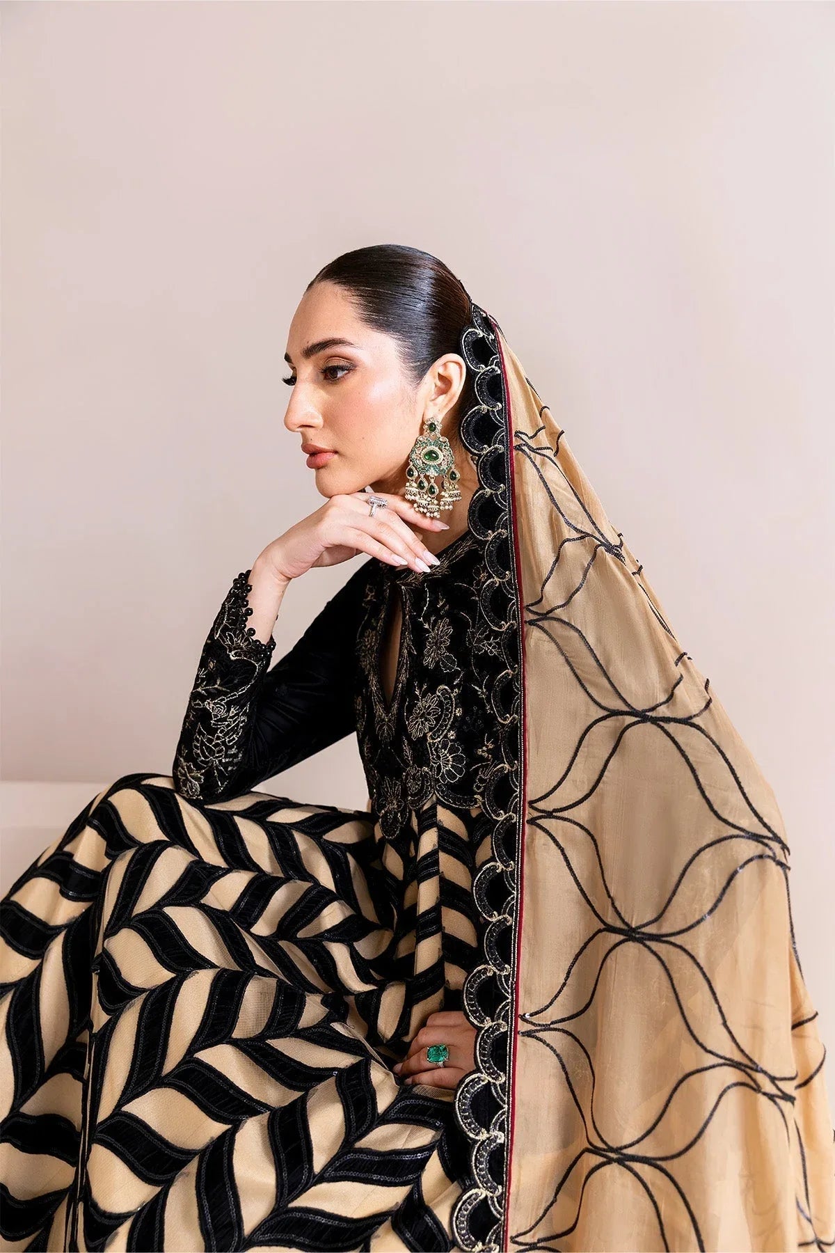 Alizeh | Makhmal Luxury Velvet Edit | Noor Jahan - Rang-e-Khaas