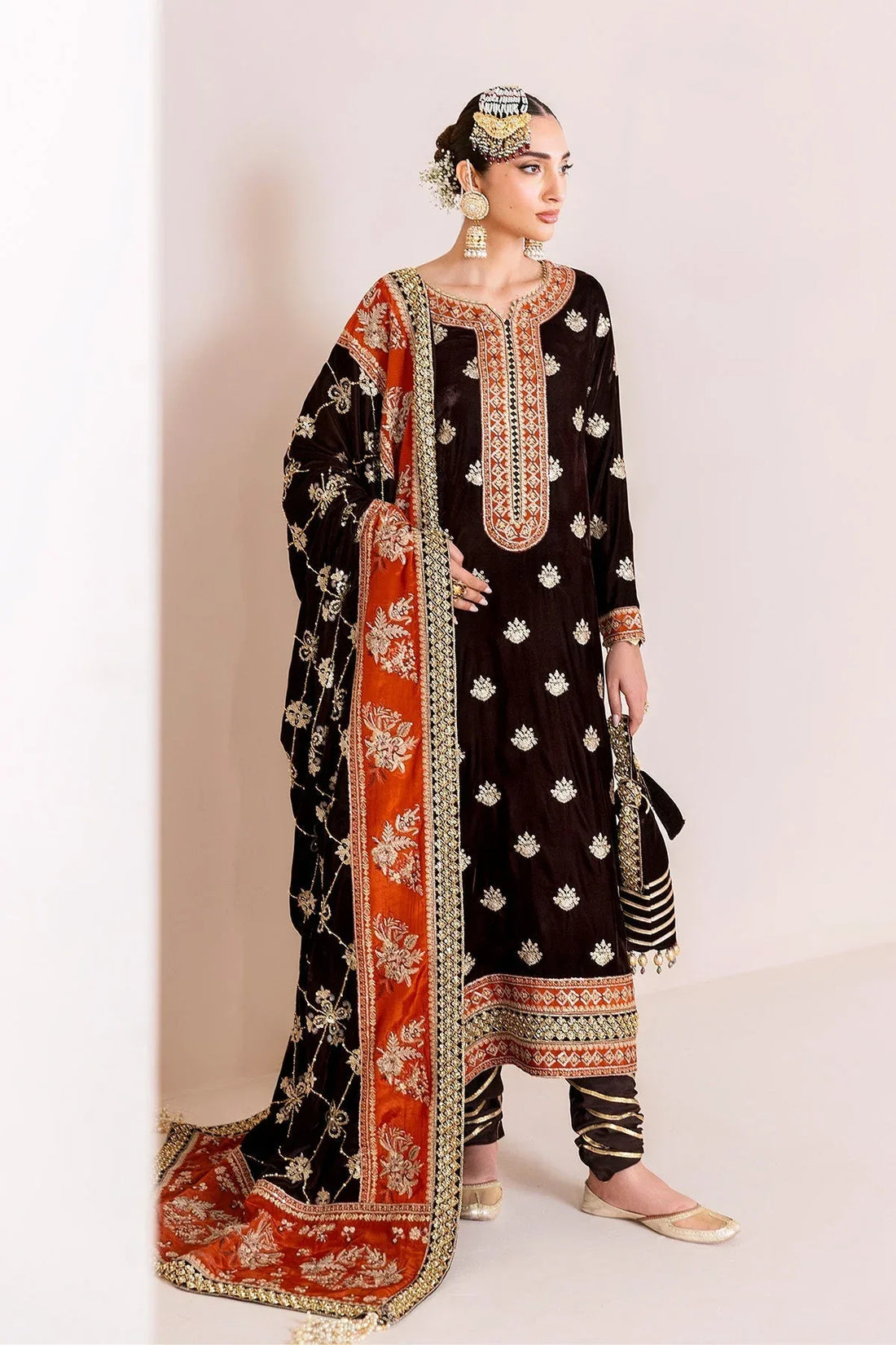 Alizeh | Makhmal Luxury Velvet Edit |Sabaat - Rang-e-Khaas