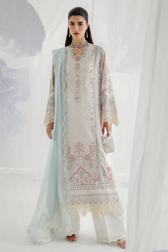 Qalamkar | Luxe Silk 25 | LK-06 NELE - Rang-e-Khaas