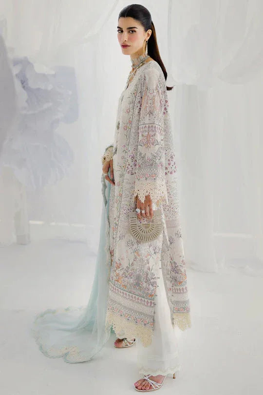 Qalamkar | Luxe Silk 25 | LK-06 NELE - Rang-e-Khaas