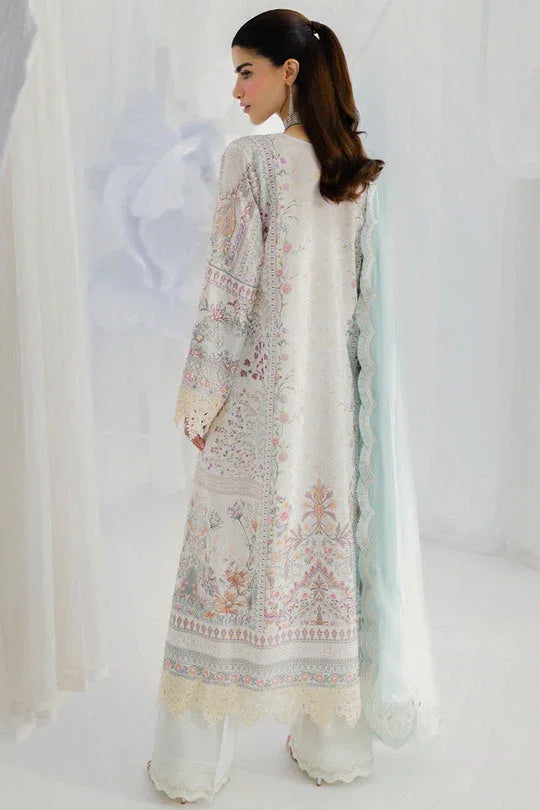 Qalamkar | Luxe Silk 25 | LK-06 NELE - Rang-e-Khaas