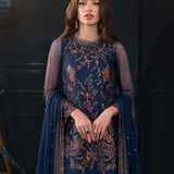 Asim Jofa | Lumiere Formals | AJLFC-07 EMBROIDERED NET