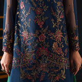 Asim Jofa | Lumiere Formals | AJLFC-07 EMBROIDERED NET