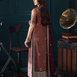 Asim Jofa | Lumiere Formals | AJLFC-08 EMBROIDERED JAVERIA NET