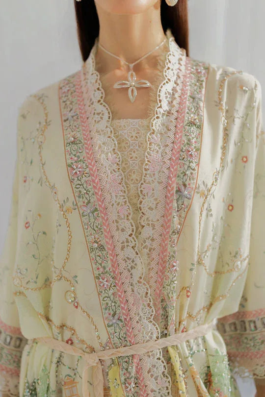 Qalamkar | Luxe Silk 25 | LK-05 ELSA - Rang-e-Khaas