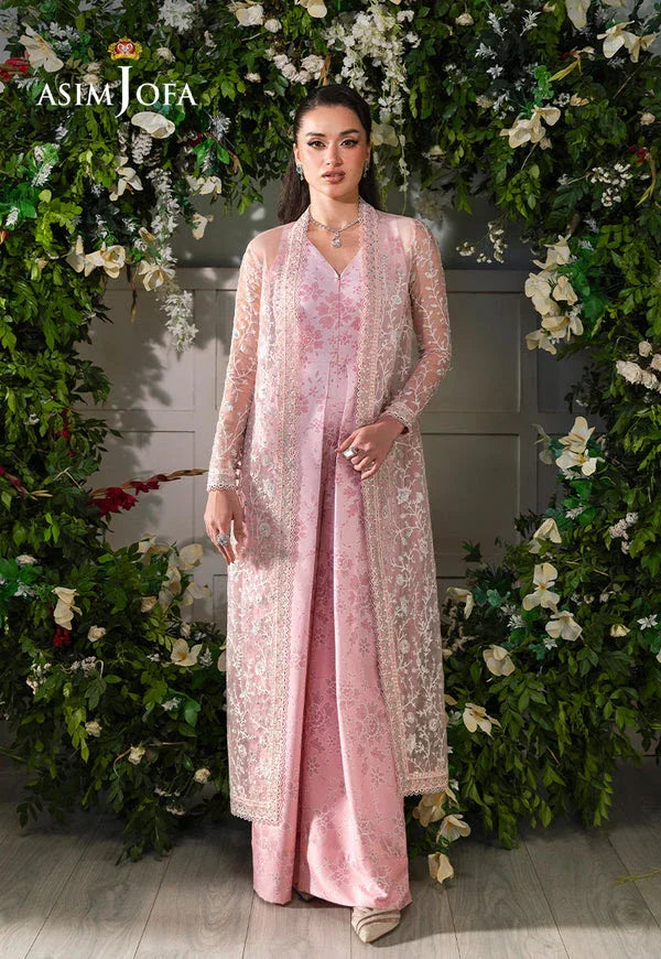 Asim Jofa | Lumiere Formals | AJLFC-02 EMBROIDERED ORGANZA - Rang-e-Khaas