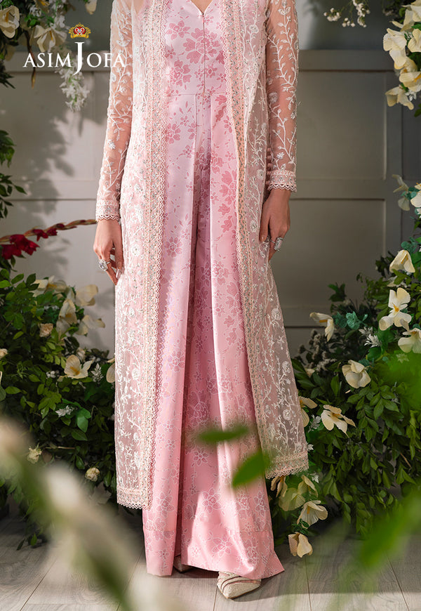 Asim Jofa | Lumiere Formals | AJLFC-02 EMBROIDERED ORGANZA