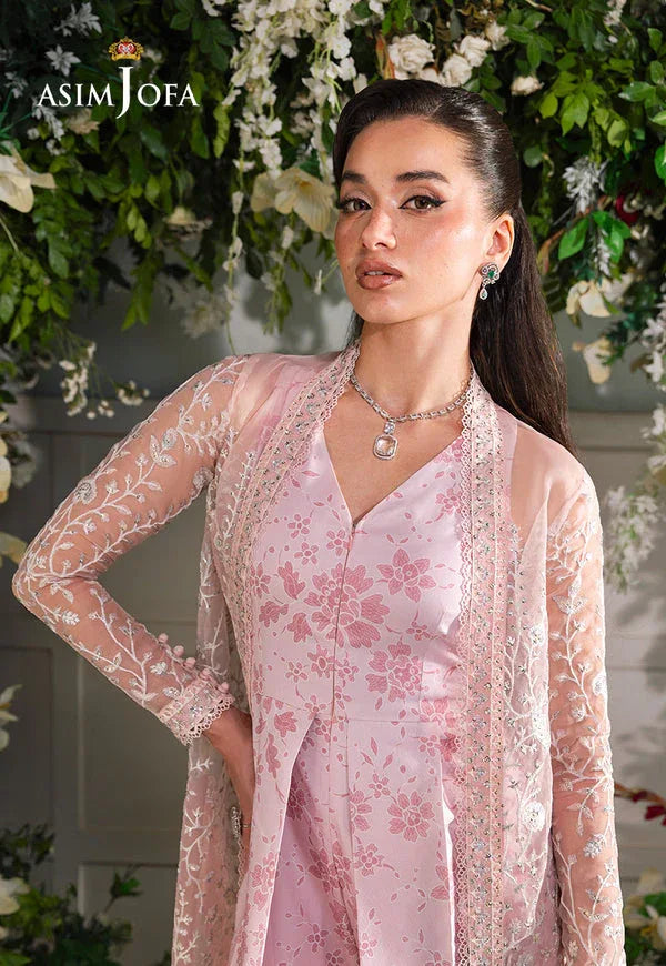 Asim Jofa | Lumiere Formals | AJLFC-02 EMBROIDERED ORGANZA - Rang-e-Khaas