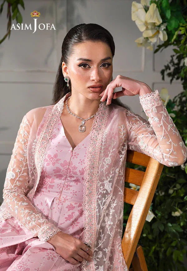 Asim Jofa | Lumiere Formals | AJLFC-02 EMBROIDERED ORGANZA - Rang-e-Khaas