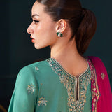 Asim Jofa | Lumiere Formals | AJLFC-04 EMBROIDERED RAW SILK