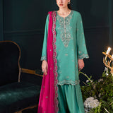 Asim Jofa | Lumiere Formals | AJLFC-04 EMBROIDERED RAW SILK