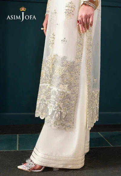 Asim Jofa | Lumiere Formals | AJLFC-03 EMBROIDERED ORGANZA - Rang-e-Khaas