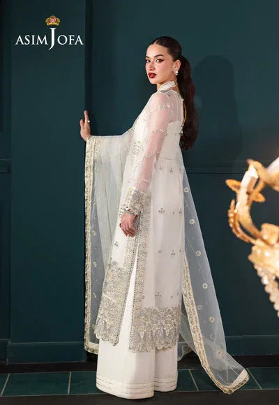 Asim Jofa | Lumiere Formals | AJLFC-03 EMBROIDERED ORGANZA - Rang-e-Khaas