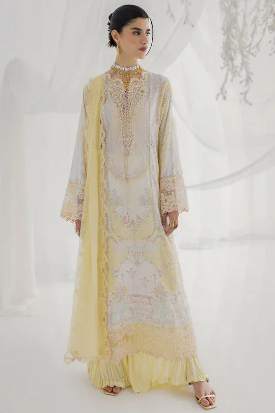 Qalamkar | Luxe Silk 25 | LK-03 LENI - Rang-e-Khaas