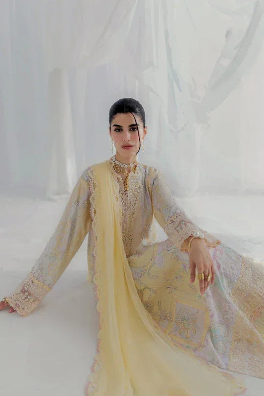 Qalamkar | Luxe Silk 25 | LK-03 LENI - Rang-e-Khaas