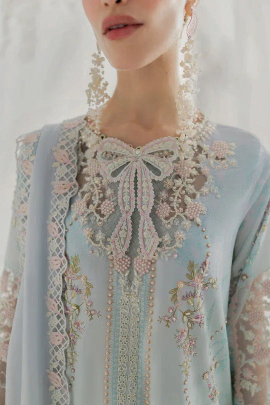 Qalamkar | Luxe Silk 25 | LK-01 KEEVA - Rang-e-Khaas