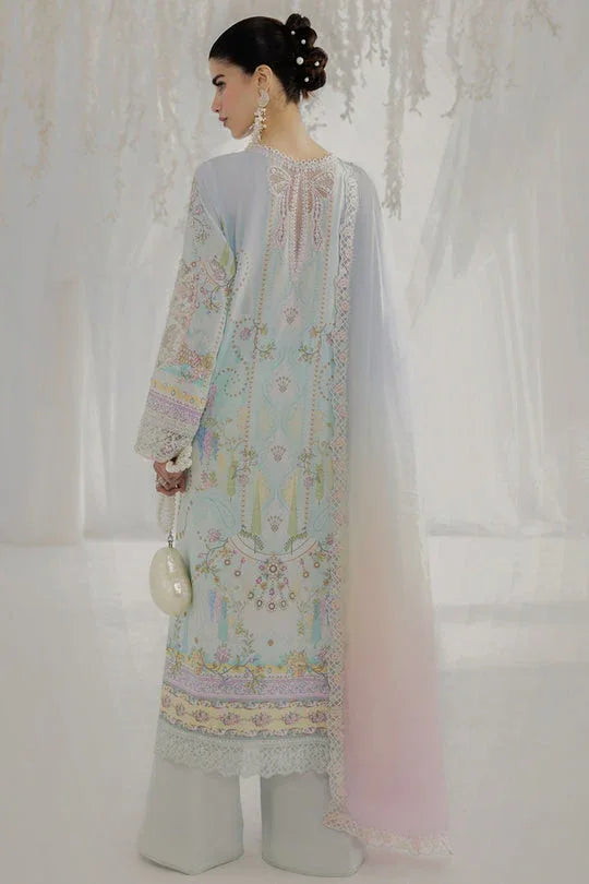 Qalamkar | Luxe Silk 25 | LK-01 KEEVA - Rang-e-Khaas