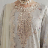 Qalamkar | Luxe Silk 25 | LK-02 ROISIN
