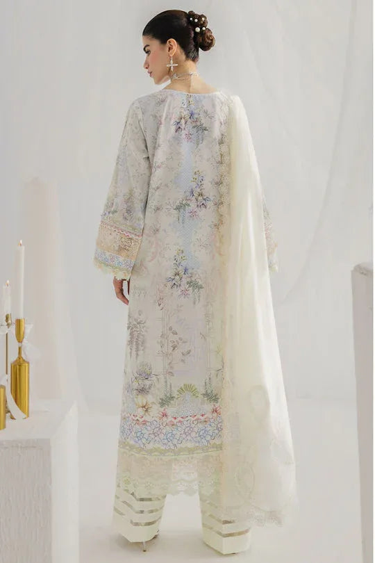 Qalamkar | Luxe Silk 25 | LK-02 ROISIN - Rang-e-Khaas