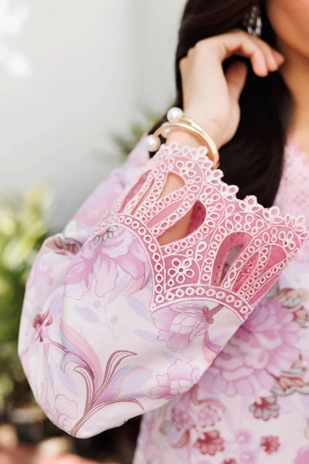 Farasha | Printed Essentials | Pearl Blush - Rang-e-Khaas