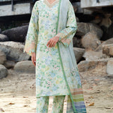 Farasha | Printed Essentials | Mint Bloom