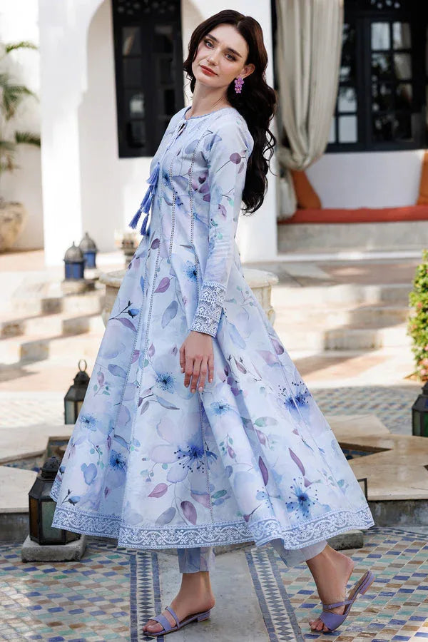 Farasha | Printed Essentials | Sky Breeze - Rang-e-Khaas