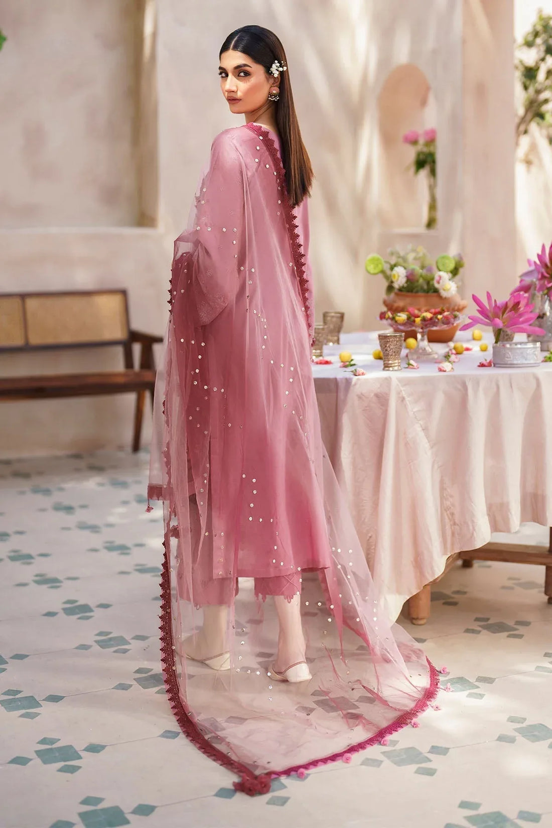 Nureh | Bazaar Lawn | NS - 136 - Rang-e-Khaas