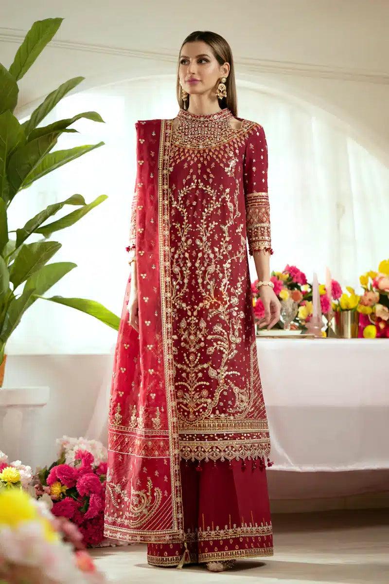 Qalamkar | Dilnaz Wedding Formals | DN-03 ZAINA - Rang-e-Khaas