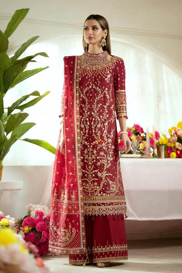 Qalamkar | Dilnaz Wedding Formals | DN-03 ZAINA - Rang-e-Khaas