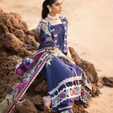 ELAF Signature Embroidered Lawn Unstitched 3Pc Suit ESL-08A SINCLAIR