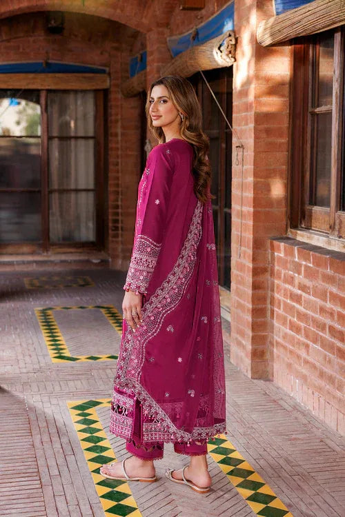 Farasha | Kaavish Lawn 24 | ROSY SOMBER - Rang-e-Khaas