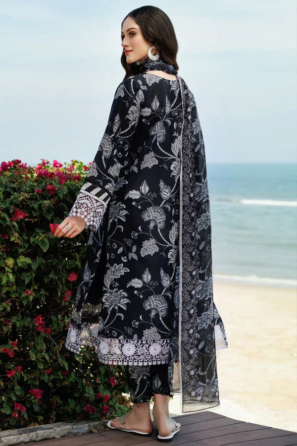 Farasha | Printed Essentials | Sable Dusk - Rang-e-Khaas