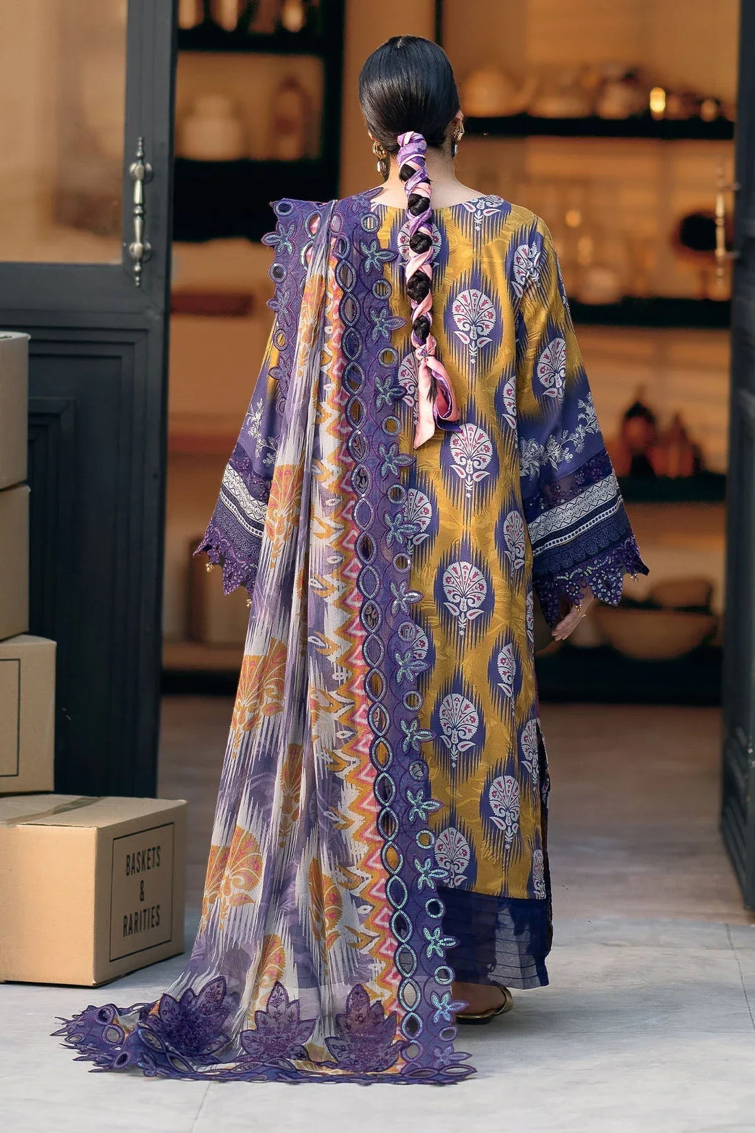 Nureh | Glam Girl Lawn | GL-22 - Rang-e-Khaas