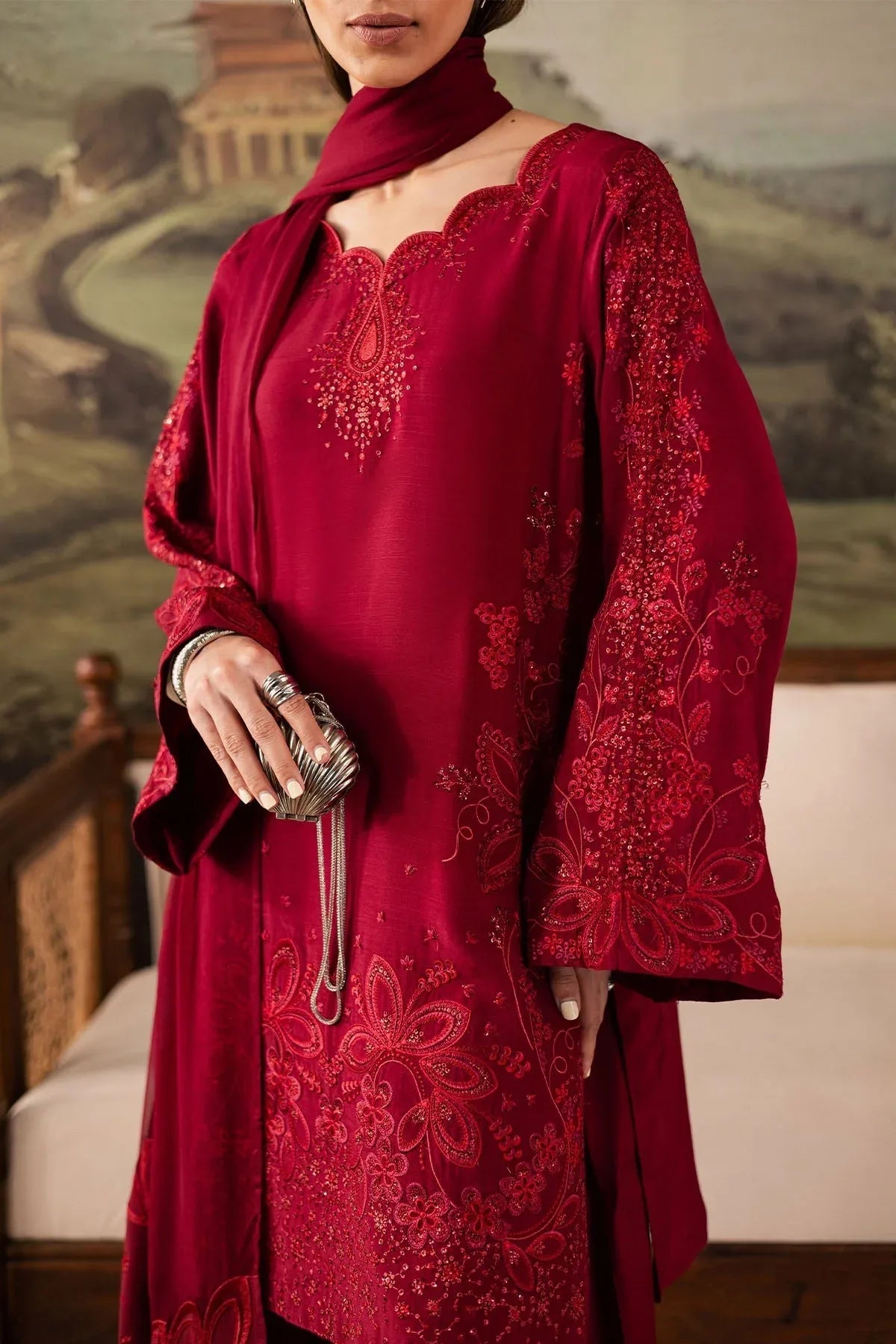 Nureh | Shades of Winter | NP-675 - Rang-e-Khaas