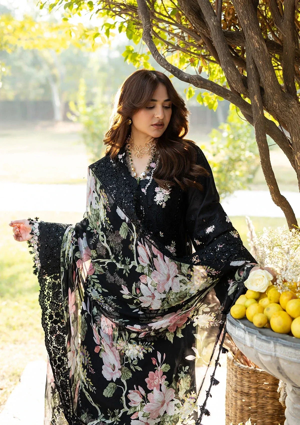 ELY-2B MIDNIGHT BLOSSOM - Rang-e-Khaas