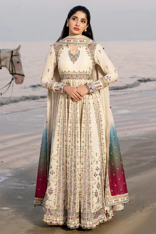 Jazmin | Shahkaar Luxury Lawn 25 | SL25-D9 - Rang-e-Khaas