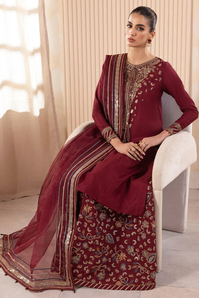 Jazmin | Formals Collection | RAW SILK UR-7016 - Rang-e-Khaas