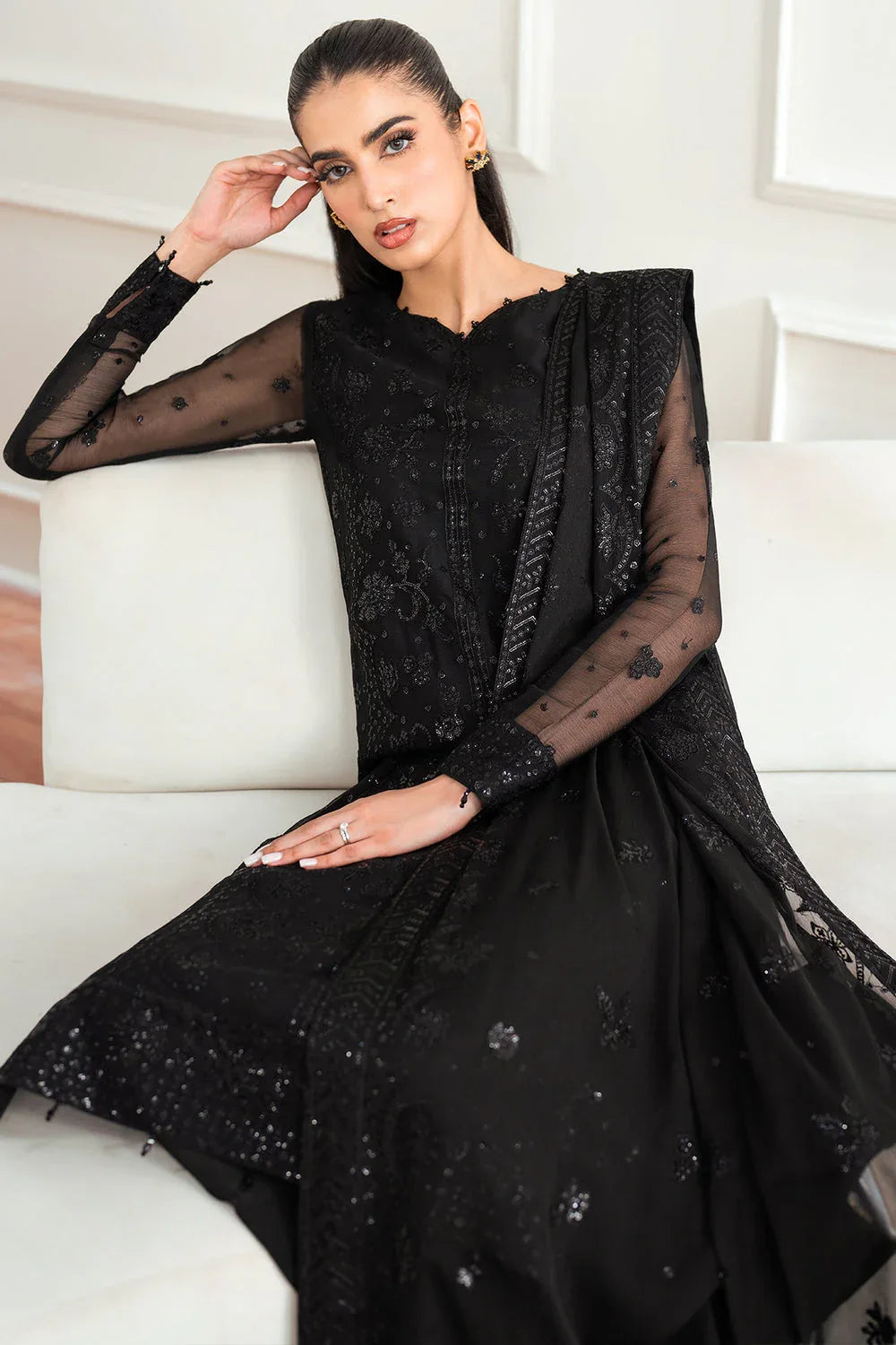 Farasha | Essence Formals 25 | Dark Whisper - Rang-e-Khaas