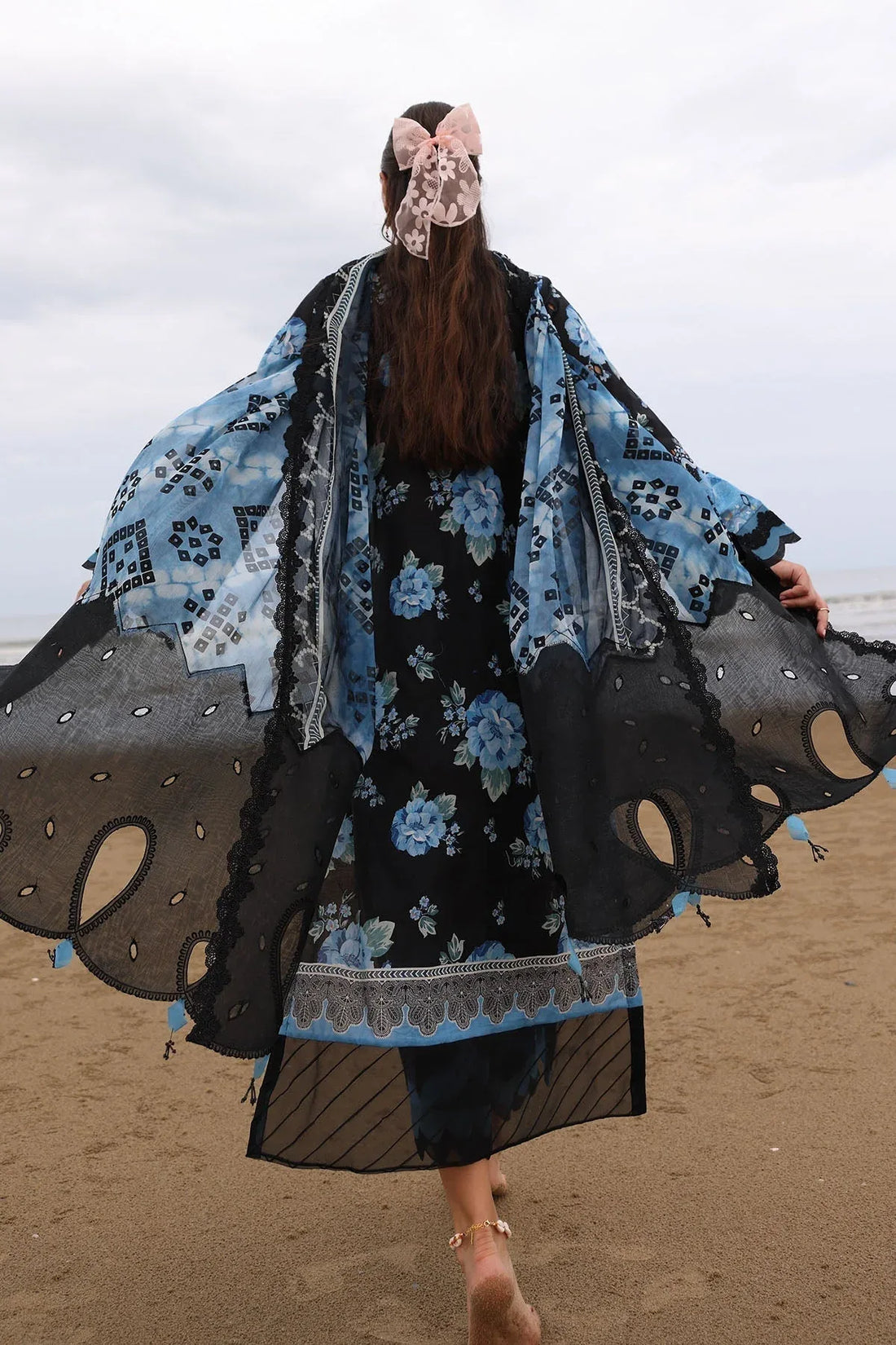 Nureh | Gardenia Embroidered Lawn 25 | NSG-171 - Rang-e-Khaas