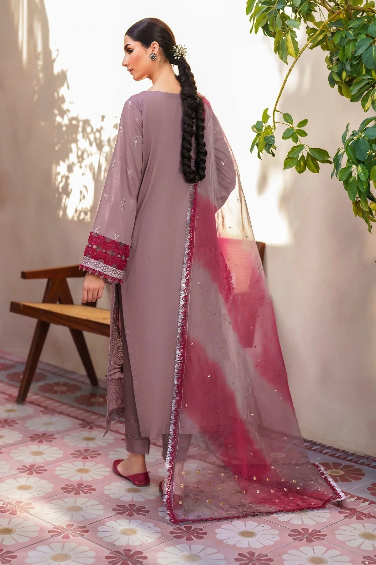 Nureh | Bazaar Lawn | NS-139 - Rang-e-Khaas