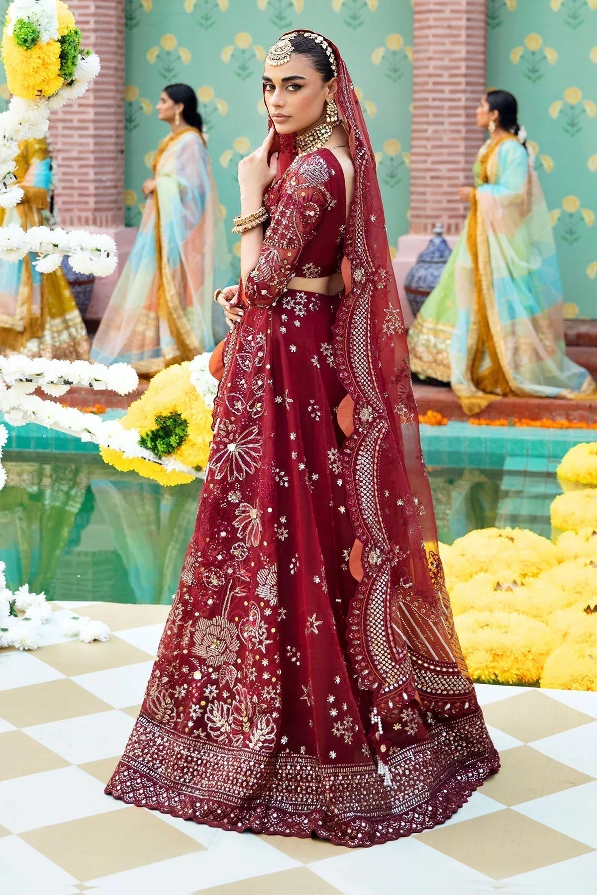 Nureh | Jhoomro Wedding Formals | NL-53 - MAHRO - Rang-e-Khaas