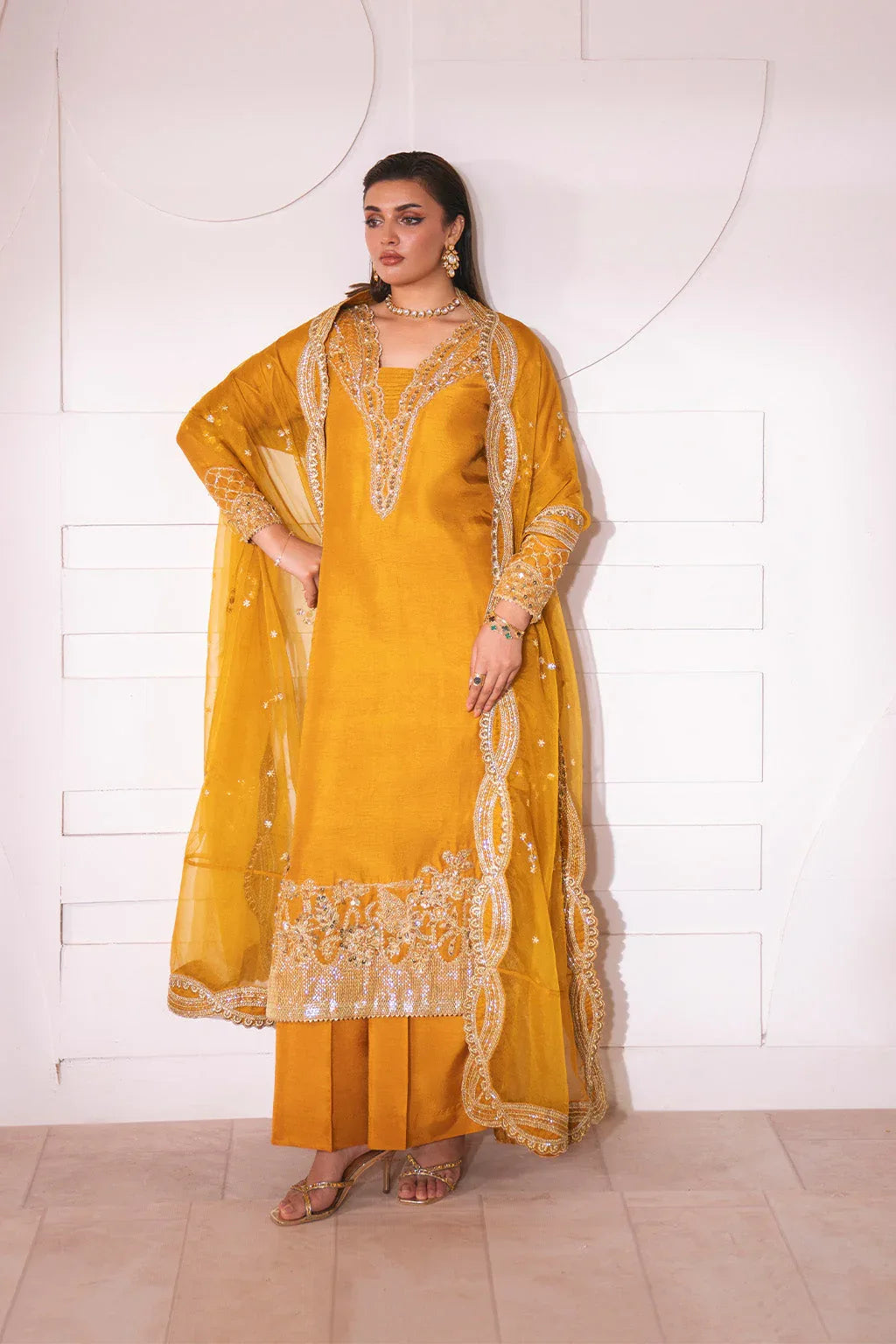 Neeshay | Luxe Pret | Solare - Rang-e-Khaas