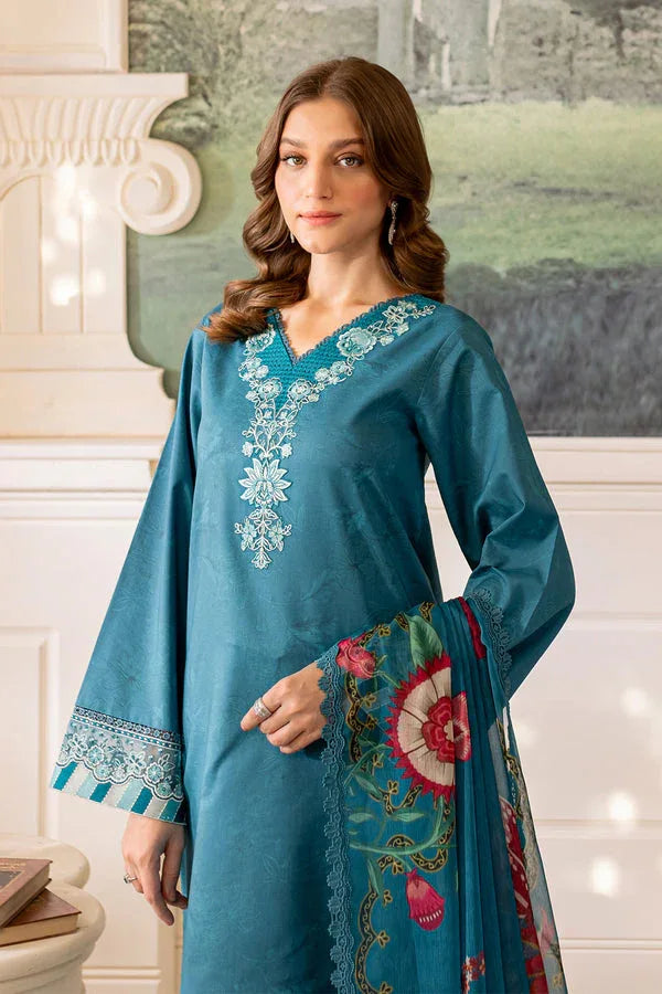 Farasha | Seraya Lawn 24 | PERIWINKLE - Rang-e-Khaas