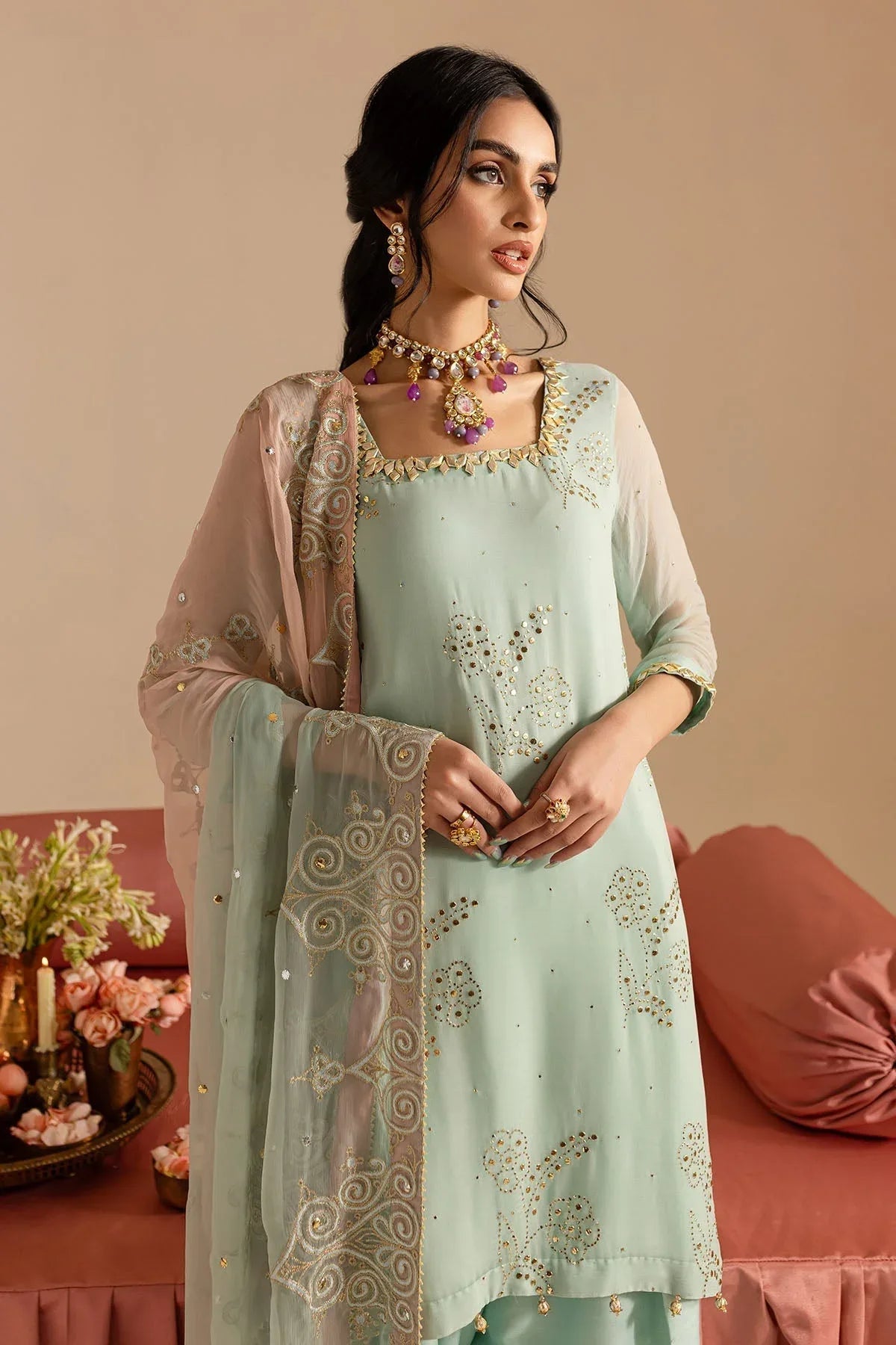 Nureh | Mukeshkari Formals | MK-11 - Rang-e-Khaas